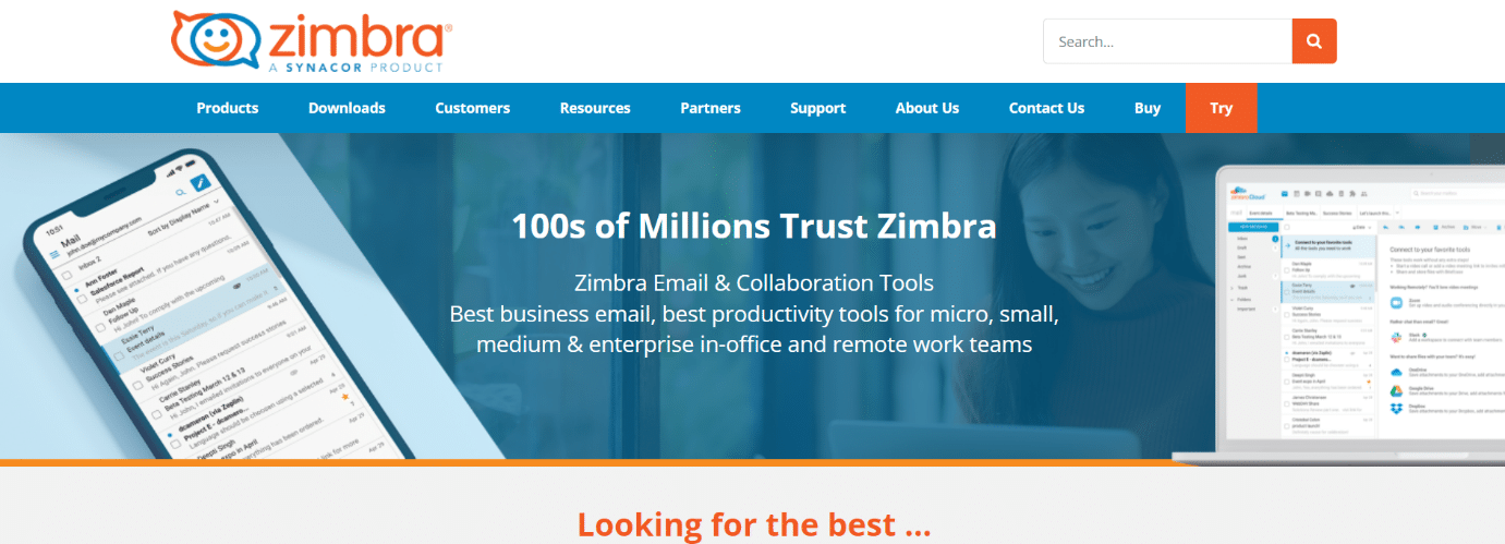 Zimbra 桌面 |  Windows 10 的免费 Outlook 替代品