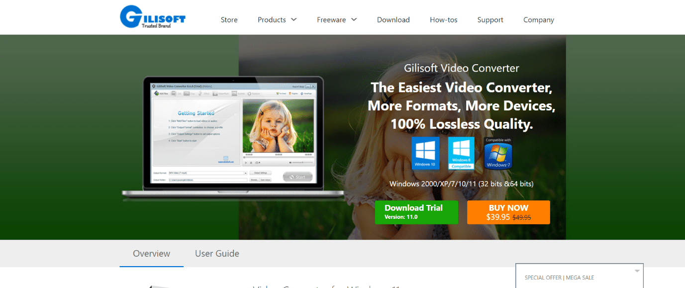 Gilisoft 视频转换器 |  适用于 Windows 10 的最佳视频压缩器