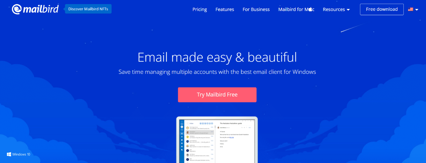 Mailbird |  最佳 Outlook 替代品