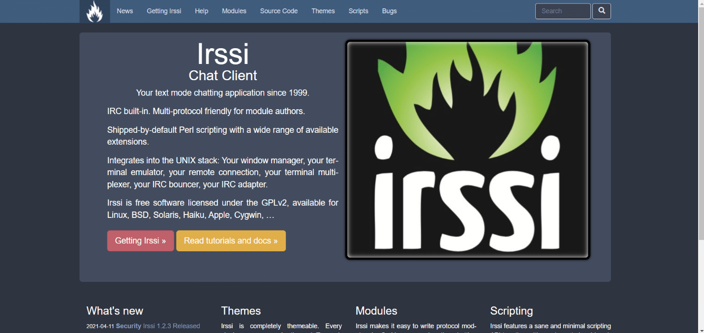 Irssi 适用于 Mac 和 Linux 的 15 个最佳 IRC 客户端