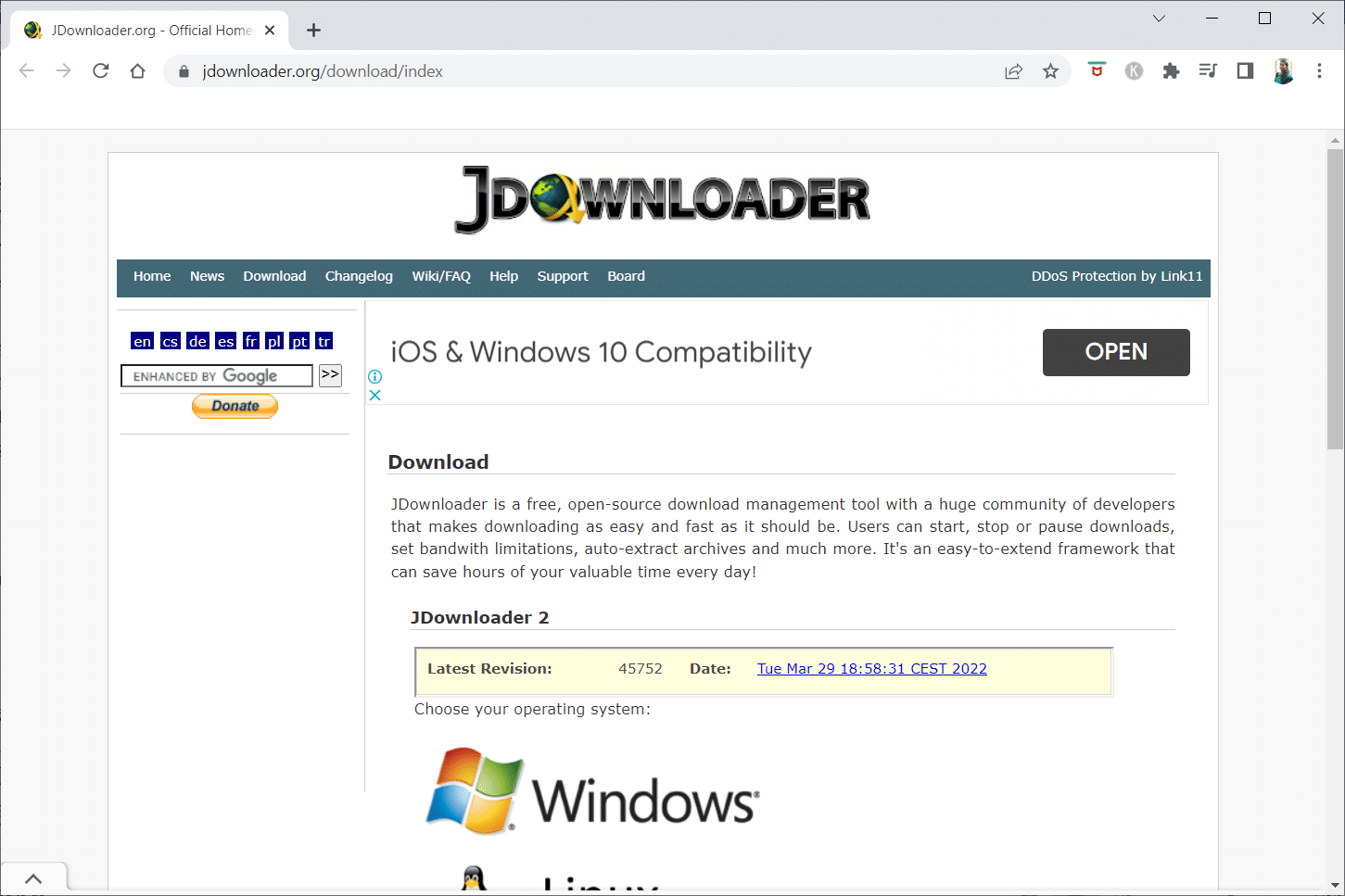 JDownloader