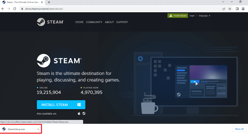 在你的 PC 上启动 Steam 应用程序