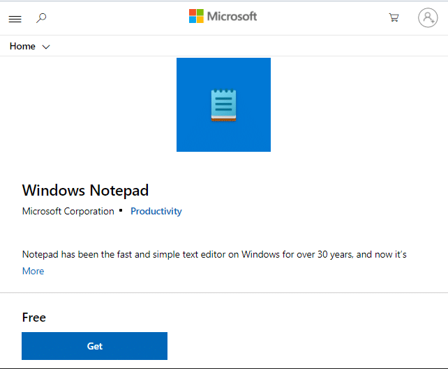 Windows 记事本的 Microsoft Store 描述。 适用于 Windows 的最佳 CSV 编辑器