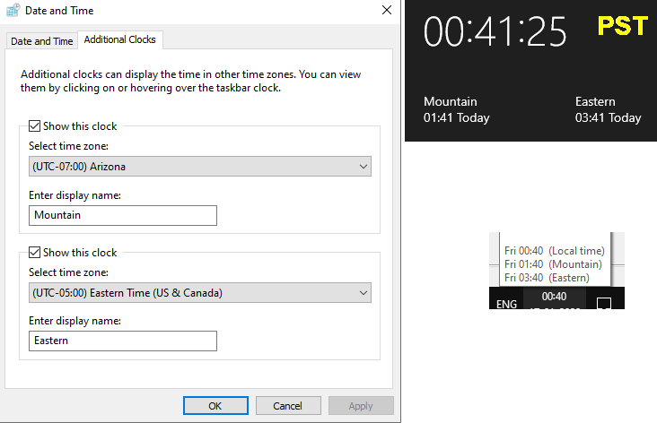 如何在Windows 10任务栏上显示多个时钟？方法分步指南