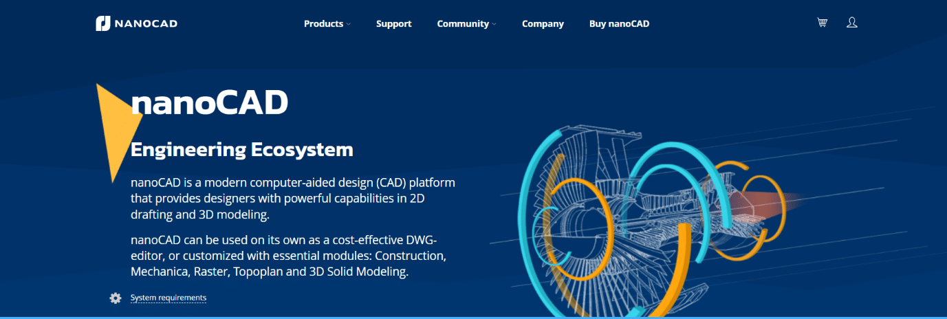 NanoCAD 用于 3D 打印的最佳免费 CAD 软件