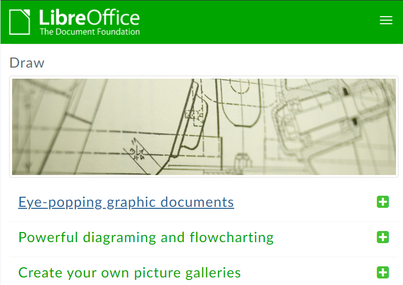 LibreOffice Draw 官方网站