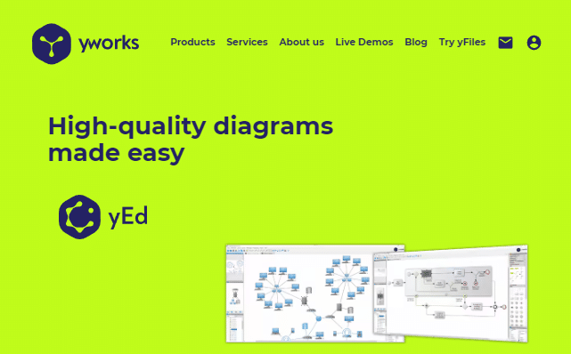 yEd Graph Editor 官方网站