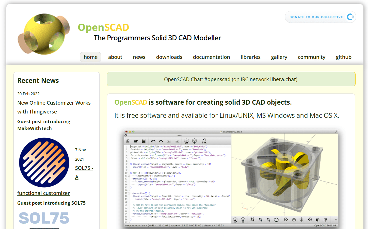 Open SCAD 用于 3D 打印的最佳免费 CAD 软件