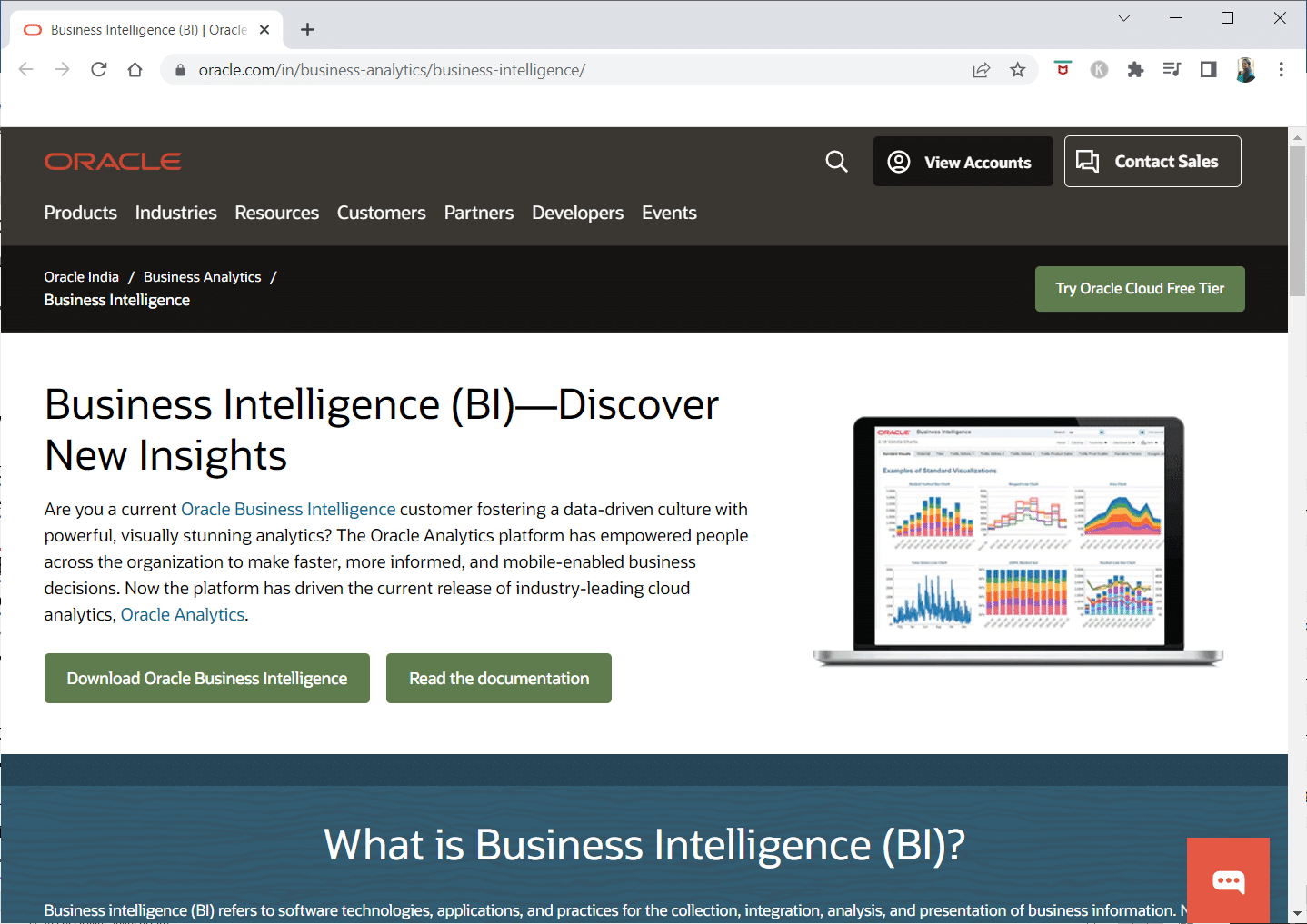 Oracle BI