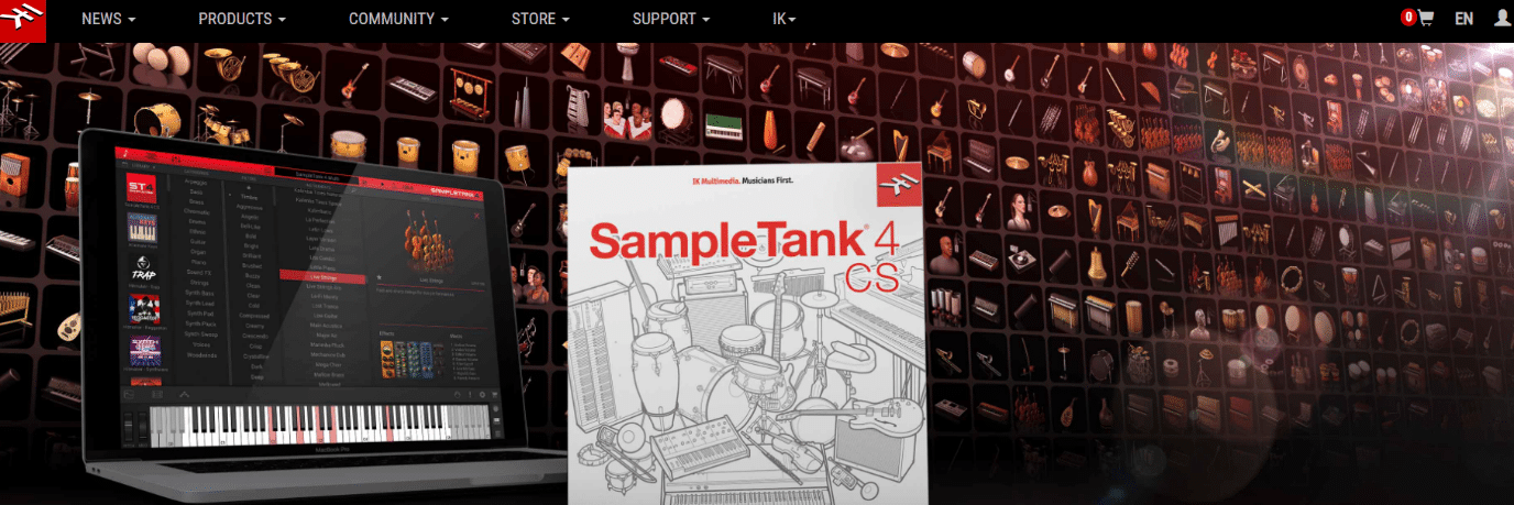 SampleTank 4 Custom Shop