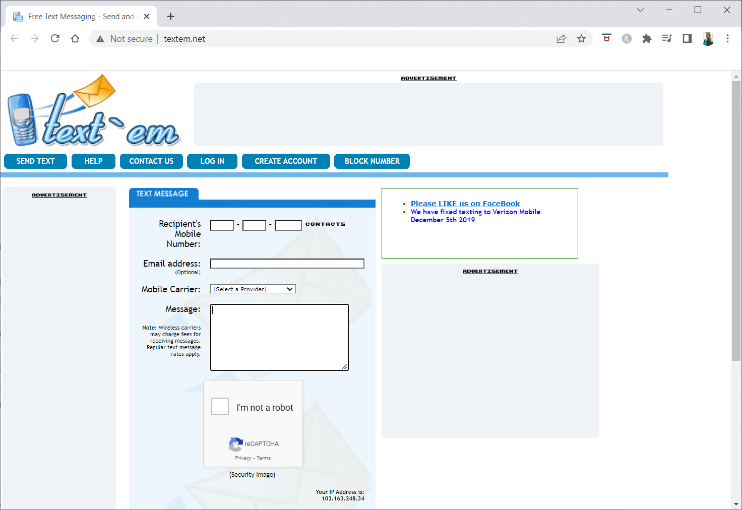 Textem 14 个最佳免费匿名消息网站