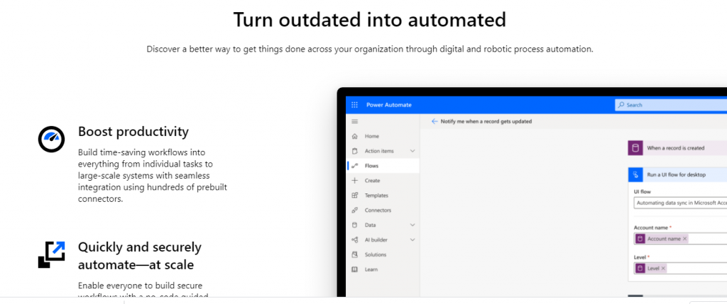 zapier 替代方案 - Microsoft Flow