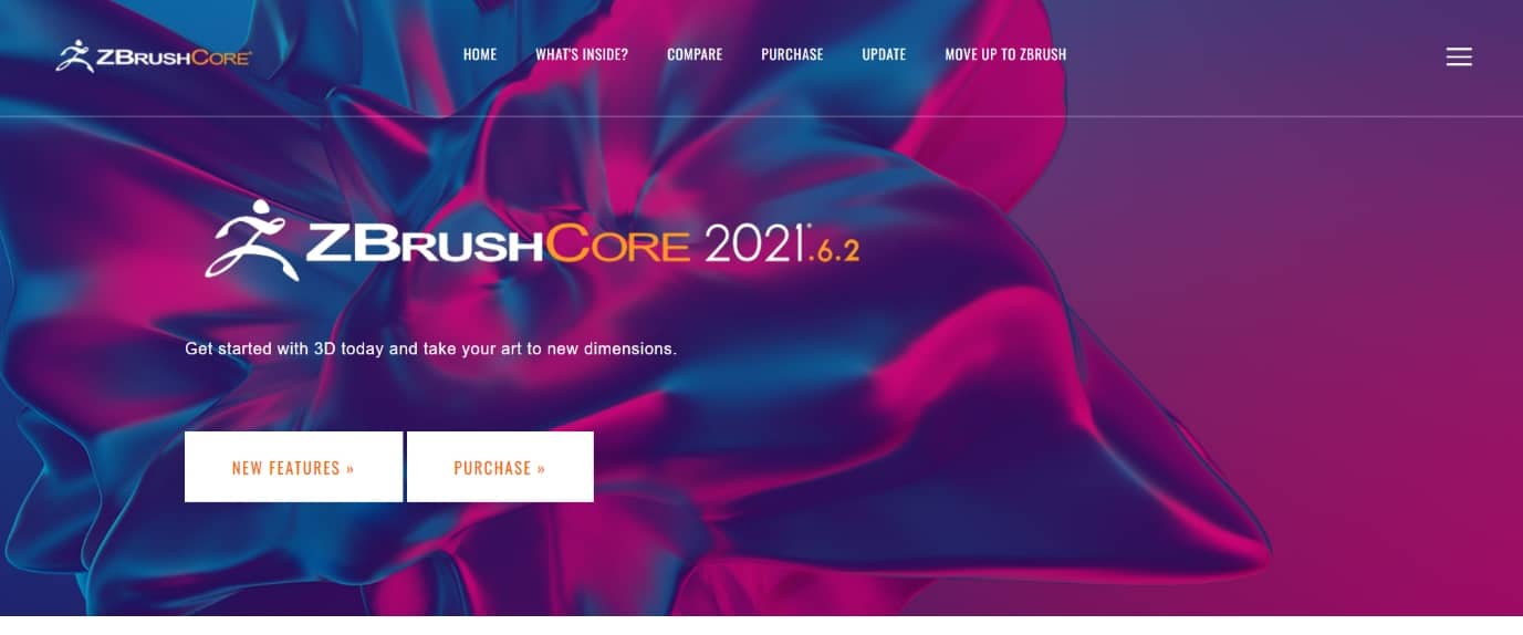 ZBrushCore 用于 3D 打印的最佳免费 CAD 软件