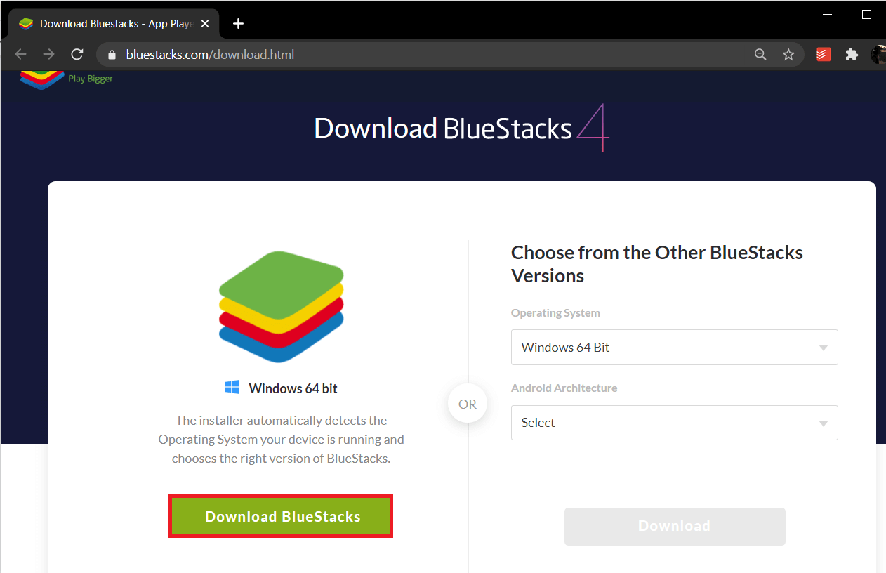 下载最新版本的 Bluestacks |  修复 Bluestacks 引擎无法启动